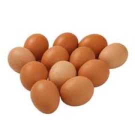 Fresh brown eggs 12pc